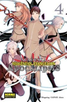 Portada de ACADEMIA NEOGENESIS EVANGELION: APOCALIPSIS 4