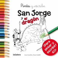 Portada de PINTA Y ESCRIBE SAN JORGE Y EL DRAGON