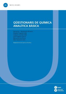 Portada de QUESTIONARIS DE QUIMICA ANALITICA BASICA