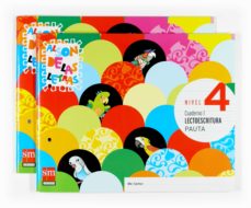 Portada de LECTOESCRITURA, AL SON DE LAS LETRAS 5 AÑOS NIVEL 4 PAUTA EDUCACI ON INFANTIL