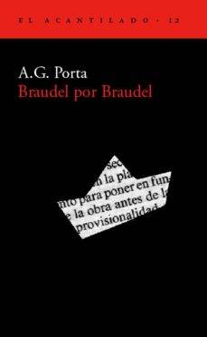Portada de BRAUDEL POR BRAUDEL