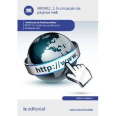 Libros descargables gratis para nook tablet (I.B.D.) PUBLICACION DE PAGINAS WEB MF0952-2 en español de  9788416207121 RTF