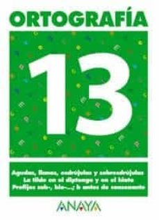 Portada de ORTOGRAFIA 13 (PRIMARIA) (ED. 2004)