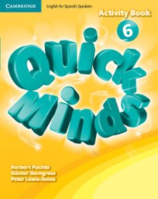quick minds level 6 activity book spanish edition-9788483235621