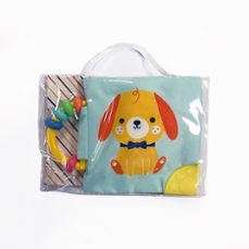 Portada de PERRO (LIBRO TELA CON SONAJERO Y MORDEDOR)