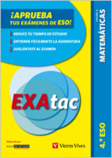 Portada de EXATAC. 4 ESO. MATEMATICAS OP. A