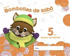 Portada de BOMBOLLES DE SABO 5 ANYS. 2º TRIMESTRE EDUCACION INFANTIL 3-5 AÑOS 5 AÑOS CATALUNYA