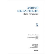 Portada de MILLAN-PUELLES VOL. XI (OBRAS COMPLETAS)