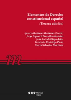 Descargar ELEMENTOS DE DERECHO CONSTITUCIONAL ESPAÑOL gratis pdf - leer online
