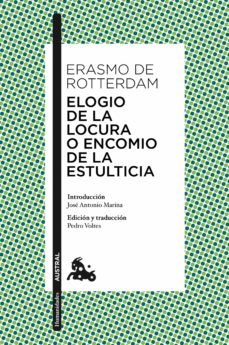 Portada de ELOGIO DE LA LOCURA O ENCOMIO DE LA ESTULTICIA (EBOOK)