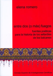 Portada de ENTRE DOS (O MAS) FUEGOS: FUENTES POETICAS PARA LA HISTORIA DE LO S SEFARDIES EN LOS BALCANES