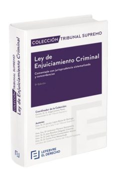 Portada de LEY DE ENJUICIAMIENTO CRIMINAL 3ª EDICION
