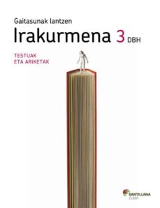 Portada de 3DBH IRAKURMENA GAITASUNAK LANTZEN ED11