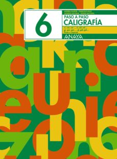 Portada de CALIGRAFIA 6. PASO A PASO