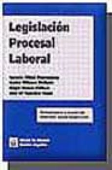 Portada de LEGISLACION PROCESAL LABORAL(INCLUYE LEY ORGANICA DEL PODER JUDIC IAL Y LEY DE ENJUICIAMIENTO CIVIL)