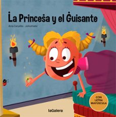Portada de LA PRINCESA Y EL GUISANTE (CON LETRA MAYUSCULA)