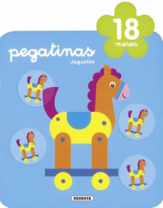 Portada de PEGATINAS JUGUETES 18 MESES.