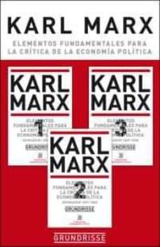 Portada de GRUNDRISSE: ELEMENTOS FUNDAMENTALES PARA LA CRITICA DE ECONOMIA POLITICA (OBRA COMPLETA)