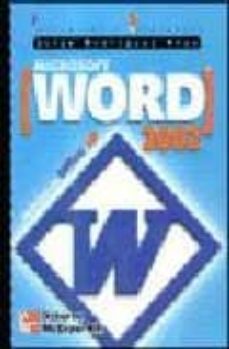 Portada de MICROSOFT WORD 2002: INICIACION Y REFERENCIA