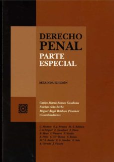 Portada de DERECHO PENAL. PARTE ESPECIAL