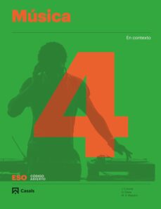 Portada de MUSICA 4º ESO. PROYECTO CODIGO ABIERTO