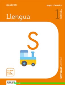 Portada de LLENGUA VALENCIANA 1º EDUCACION PRIMARIA QUADERN 2 SABER FER AMB TU ED 2019 VALENCIA