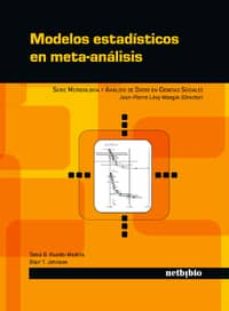 MODELOS ESTADISTICOS DE META-ANALISIS | TANIA B. HUEDO | Casa del Libro