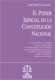 EL PODER JUDICIAL EN LA CONSTITUCION NACIONAL (ARGENTINA) | LUIS E. KAMADA  | Casa del Libro