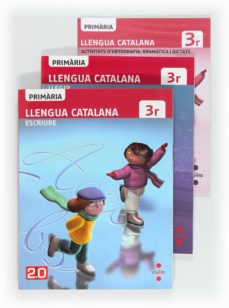 Portada de LLENGUA CATALANA. PACK ((ESCRIURE+LLEGIR) CONNECTA 2.0 (2012) 3ºEP