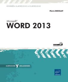 Descargar archivos de libros electrónicos gratis WORD 2013 (Spanish Edition) de PIERRE RIGOLLET