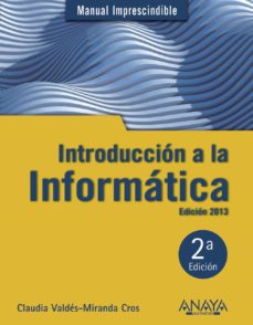 Descargar libros a ipod INTRODUCCION A LA INFORMATICA (ED. 2013) (MANUAL IMPRESCINDIBLE)