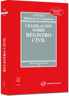 Geekmag.es Legislacion Sobre Registro Civil (29ª Ed) Image