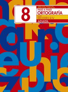 Portada de ORTOGRAFIA 8. PASO A PASO
