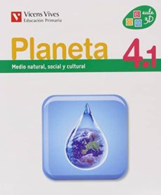 Portada de PLANETA 4º PRIMARIA COMUNITAT VALENCIANA LIBRO 1 2 Y 3