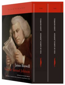 Portada de VIDA DE SAMUEL JOHNSON (VOLS. III-IV)