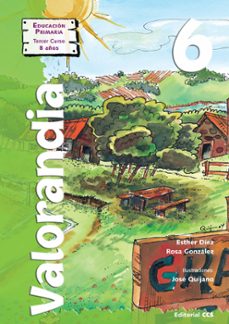 Portada de VALORANDIA 6 (EDUCACION PRIMARIA: SEGUNDO CICLO. TERCER CURSO. 8 AÑOS)