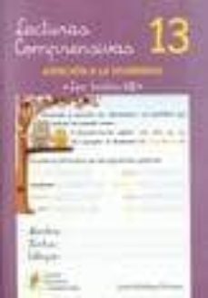 Portada de LECTURAS COMPRENSIVAS 13: ATENCION A LA DIVERSIDAD (LEO TEXTOS VI I)