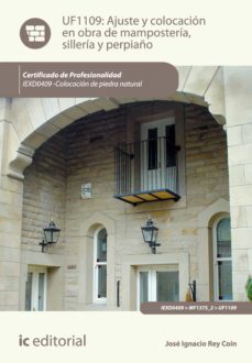 Portada de AJUSTE Y COLOCACION EN OBRA DE MAMPOSTERIA, SILLERIA Y PERPIAÑO