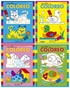 Portada de ESCRIBO Y COLOREO (4 TITULOS)