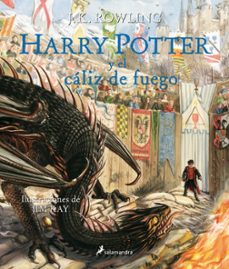 Portada de HARRY POTTER 4 Y EL CALIZ DE FUEGO ILUSTRADO