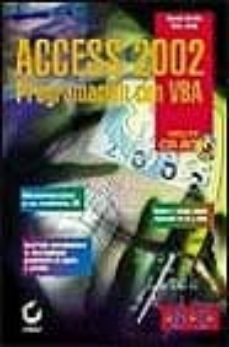 Descargar ACCESS 2002: PROGRAMACION CON VBA gratis pdf - leer online
