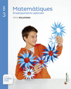 Portada de MATEMATICAS  APLICADA  3º SECUNDARIA  VALENCIA ED 2015