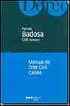 Portada de MANUAL DE DRET CIVIL CATALA