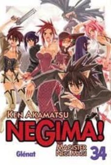 Portada de NEGIMA. MAGISTER NEGI MAGI Nº 34