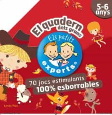 Portada de ELS PETITS EXPERTS. EL QUADERN DELS GRANS 5-6 ANYS
