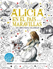 Imagen de ALICIA EN EL PAIS DE LAS MARAVILLAS: UN LIBRO PARA COLOREAR de LEWIS CARROLL