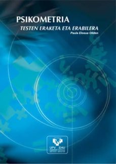 Portada de PSIKOMETRA: TESTEN ERAKETA ETA ERABILERA