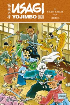 Portada de USAGI YOJIMBO SAGA Nº 05 (EBOOK)