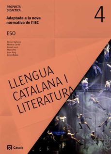 Portada de PROPOSTA DIDACTICA LLENGUA CATALANA I LITERATURA 4 ESO (2016)