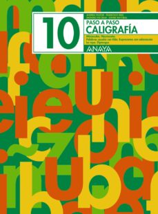 Portada de CALIGRAFIA 10. PASO A PASO